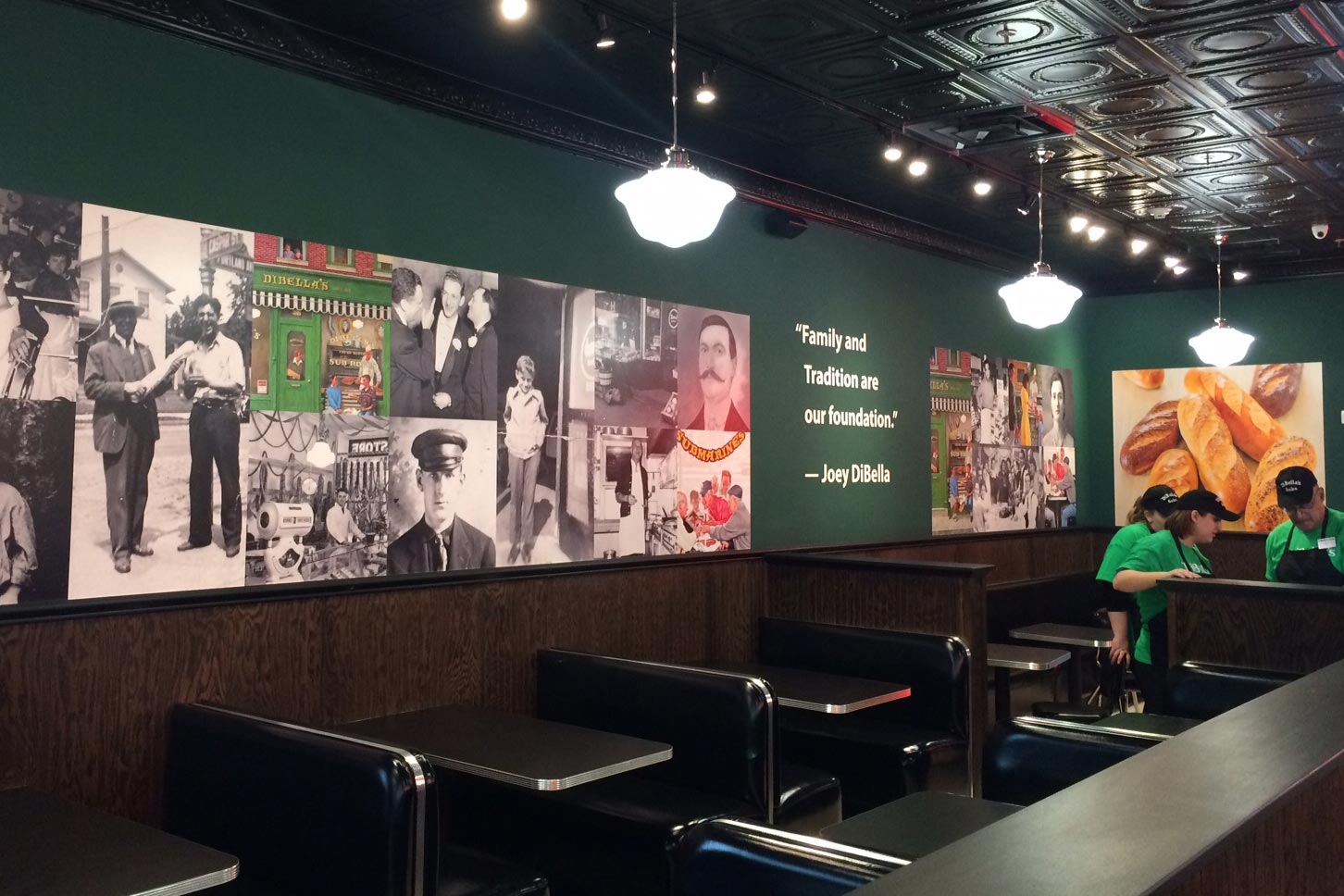 Small business dining signs printing services